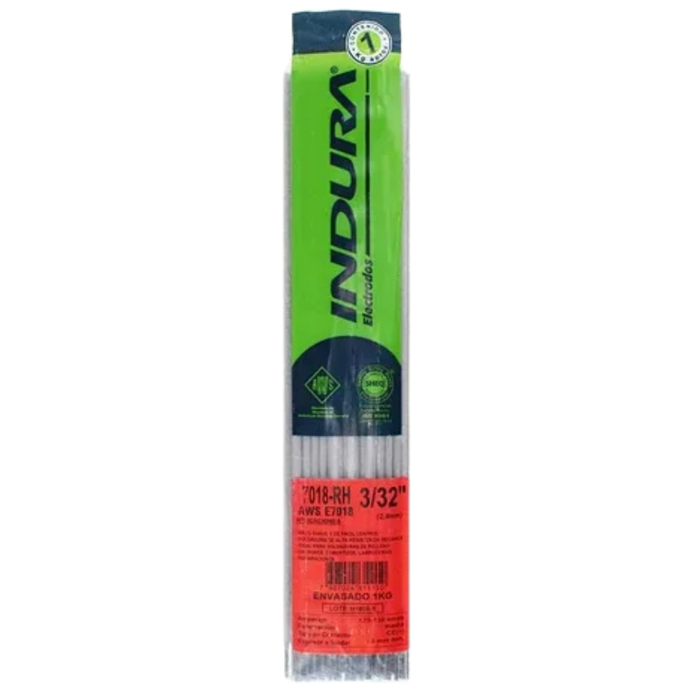 Electrodo 7018-RH 3/32" 1 Kg Indura-0