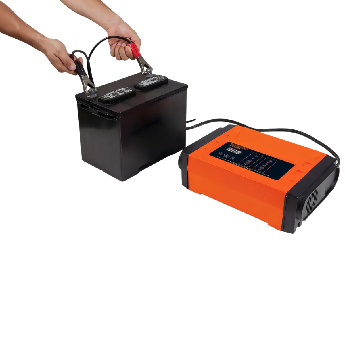 Cargador Baterías Inteligente 2/8/12A Black+Decker BC12-b2c-2