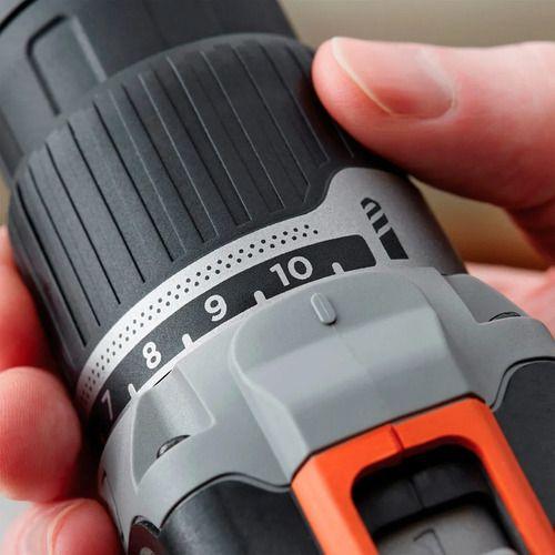 Taladro Atornillador 20v Black+decker Bcd704c1-b2-6