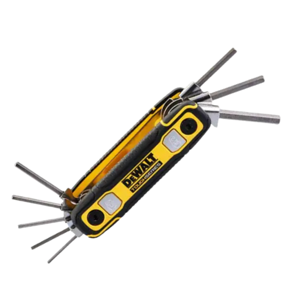 Llave Hexagonal Plegable Allen TougsSeries DeWalt DWHT70266-2