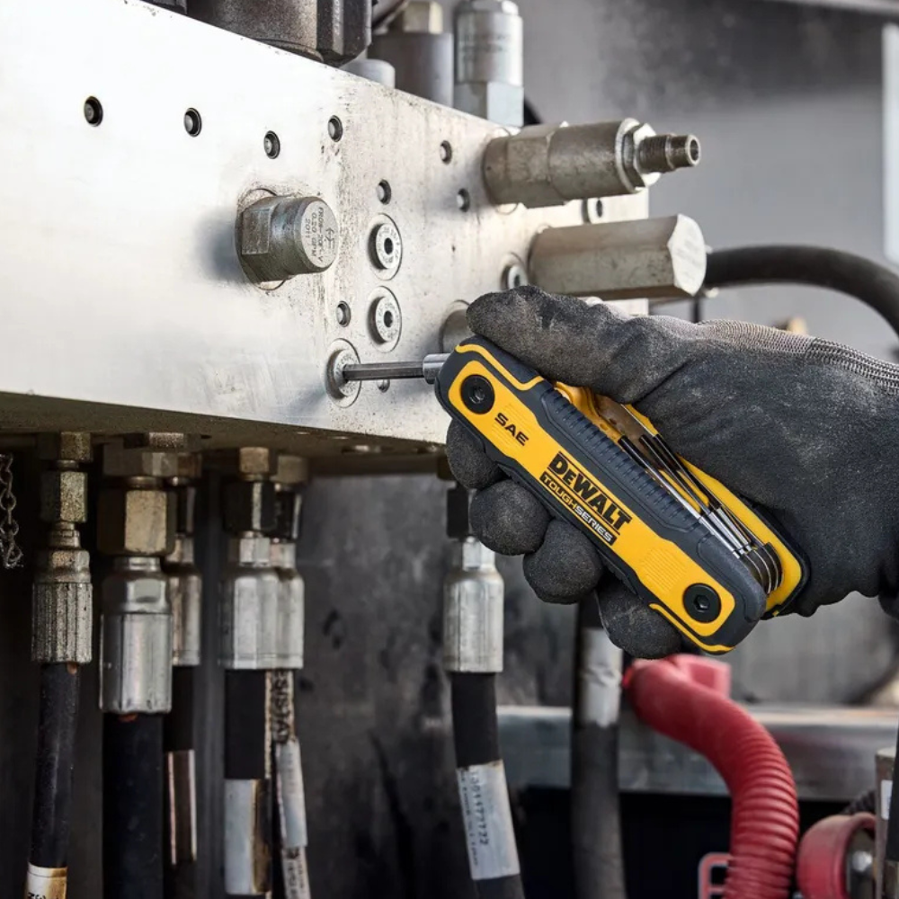 Llave Hexagonal Plegable Allen TougsSeries DeWalt DWHT70266-5