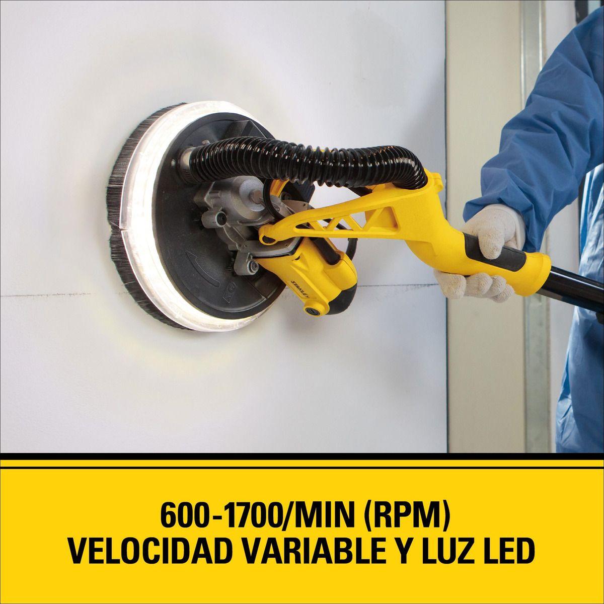 Lijadora De Pared Y Techo 750w Stanley Sw75-b2c-5