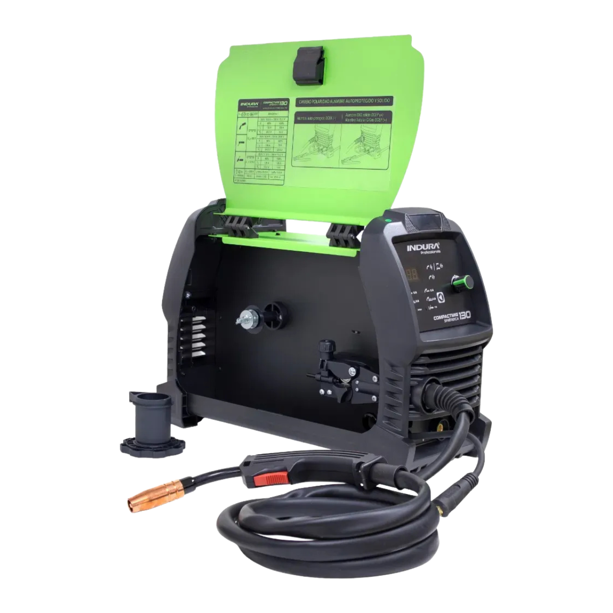 Soldadora Compactmig 130Indura MIG/FLUX/MMA/TIGMultiproceso-3