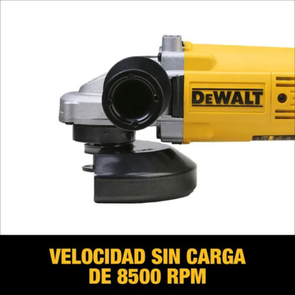 Esmeril Angular Eléctrico 7'180mm 2200w Dewalt DWE491-b2c-5
