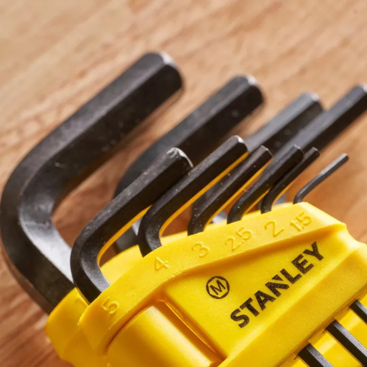 Set De 10 Llaves Allen Hexagonales Stanley 69-253-3