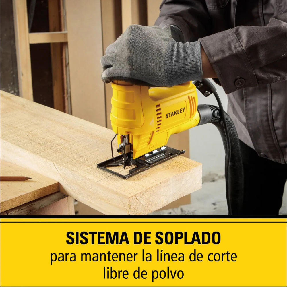 Sierra Caladora Eléctrica 450w Stanley SJ45-B2C-5