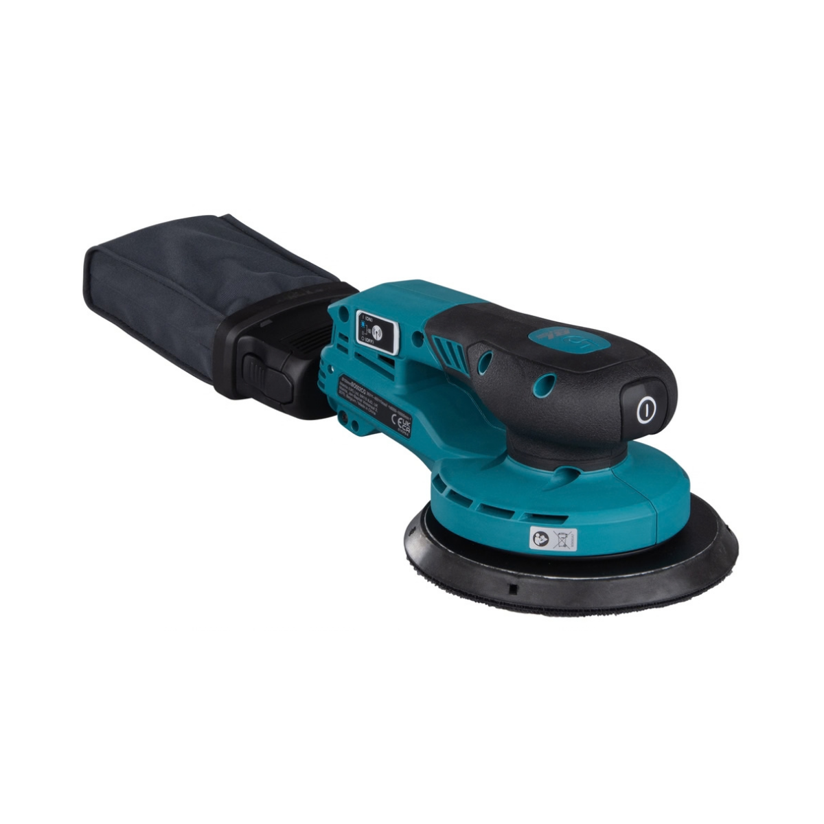 Lijadora rotorbital XGT 40V sin baterías Makita BO002CGZ-3
