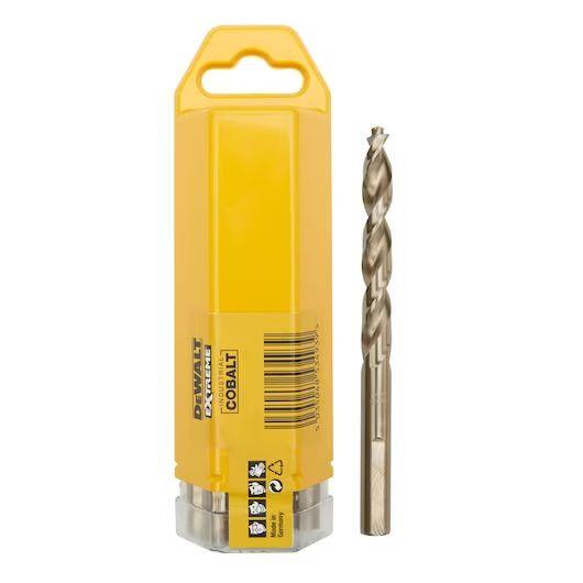 Set Broca HSS Cobalto 8% 6.0 mm 10 un. DT4933QZ-0