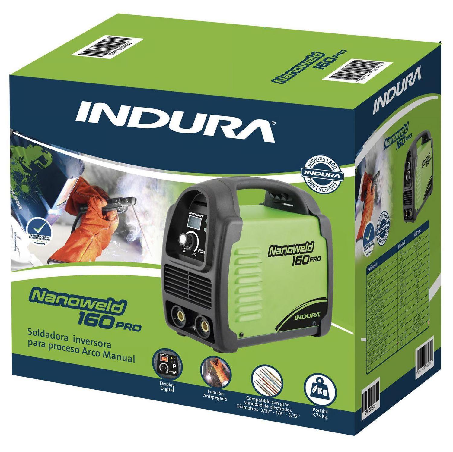 Soldadora Inverter Arco Manual 160a Nanoweld Indura-7