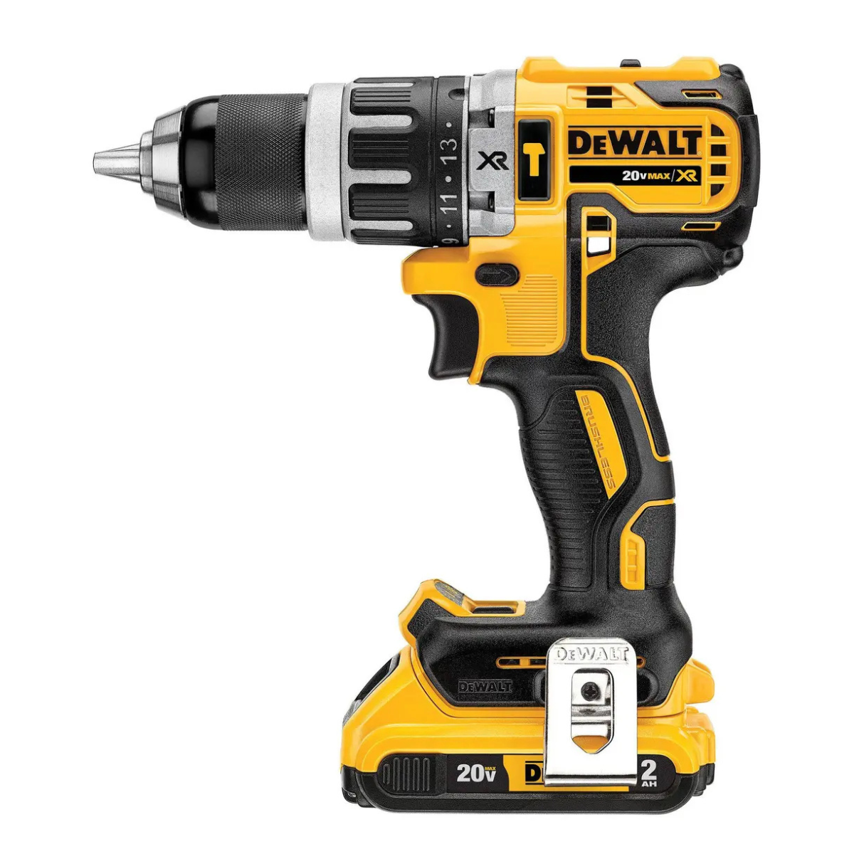 Taladro Percutor DeWALT DCD796 20V 2Bat.+ Cuchillo DWHT10314-3