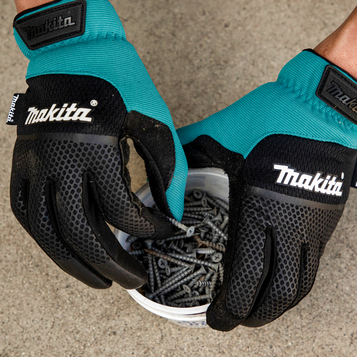 Guantes Reforzados Flexible Puño Abierto Makita T-04167-2