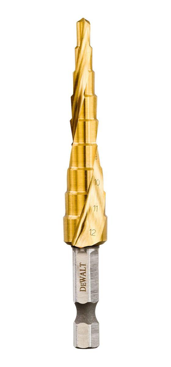 Broca Escalonada 6-7-8-9-10-11-12mm Dewalt Dt5026-qz-3