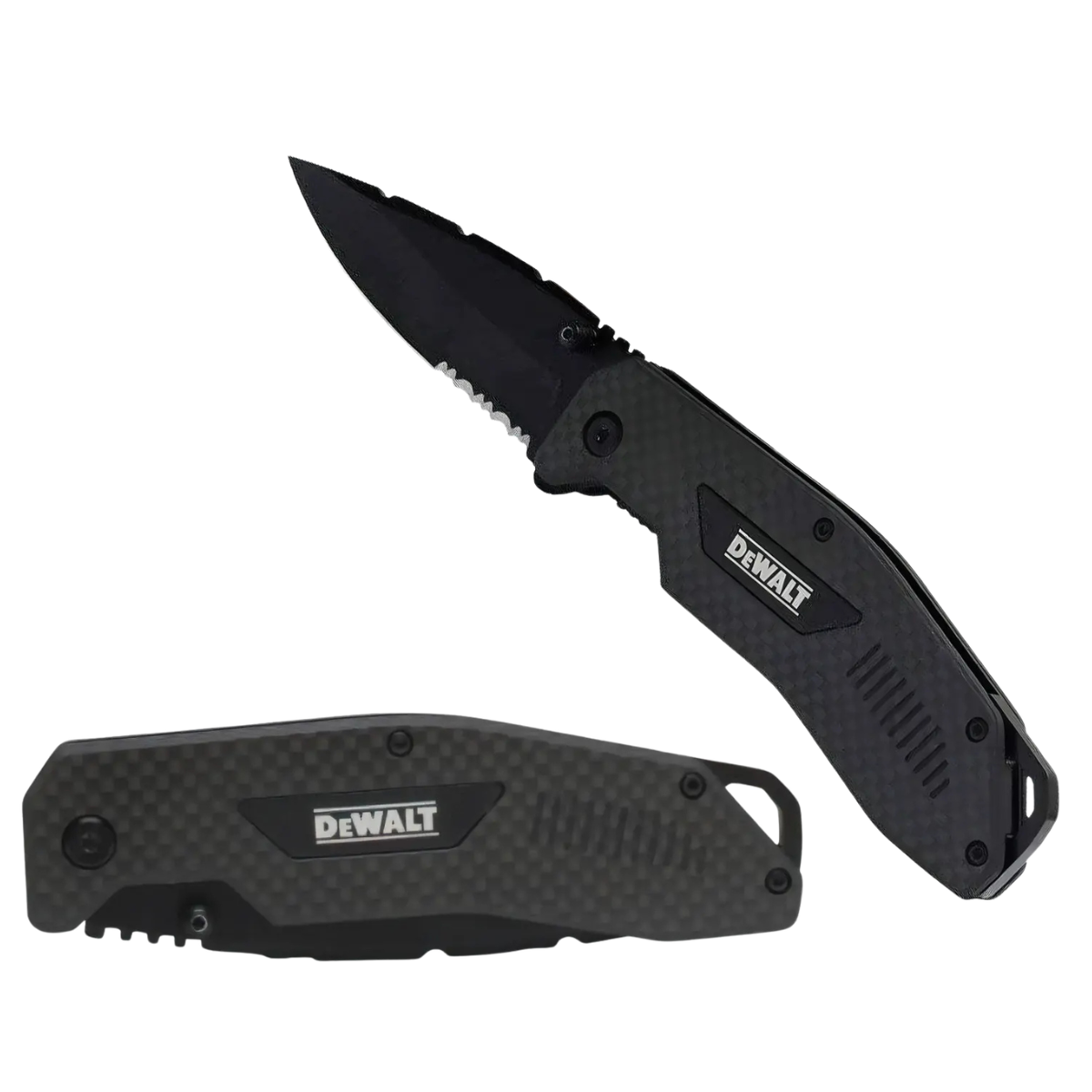 Kit Taladro Percutor/Atornillador DeWALT DCK223 20V+Cuchillo-4