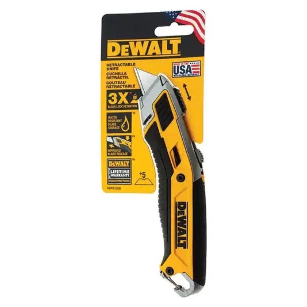 Cuchillo Cartonero Retractil Premium Dewalt Dwht10295-0