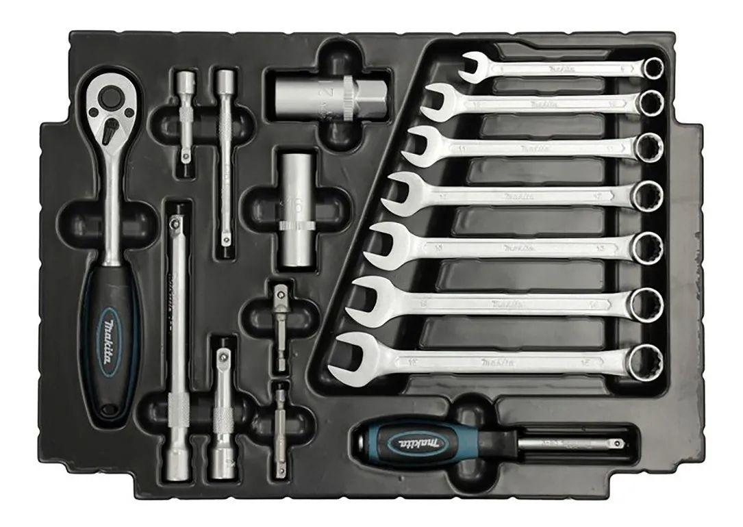Set Herramientas Manuales 120 Piezas Makita E-08713-3