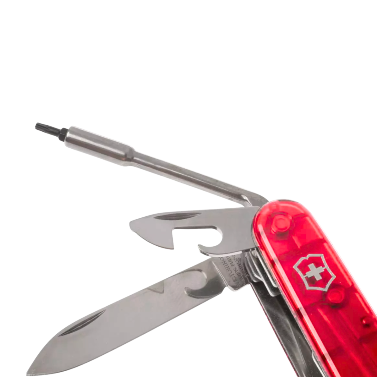 Navaja Cortapluma CyberTool Red Trans 1.7725.T / Color rojo-2