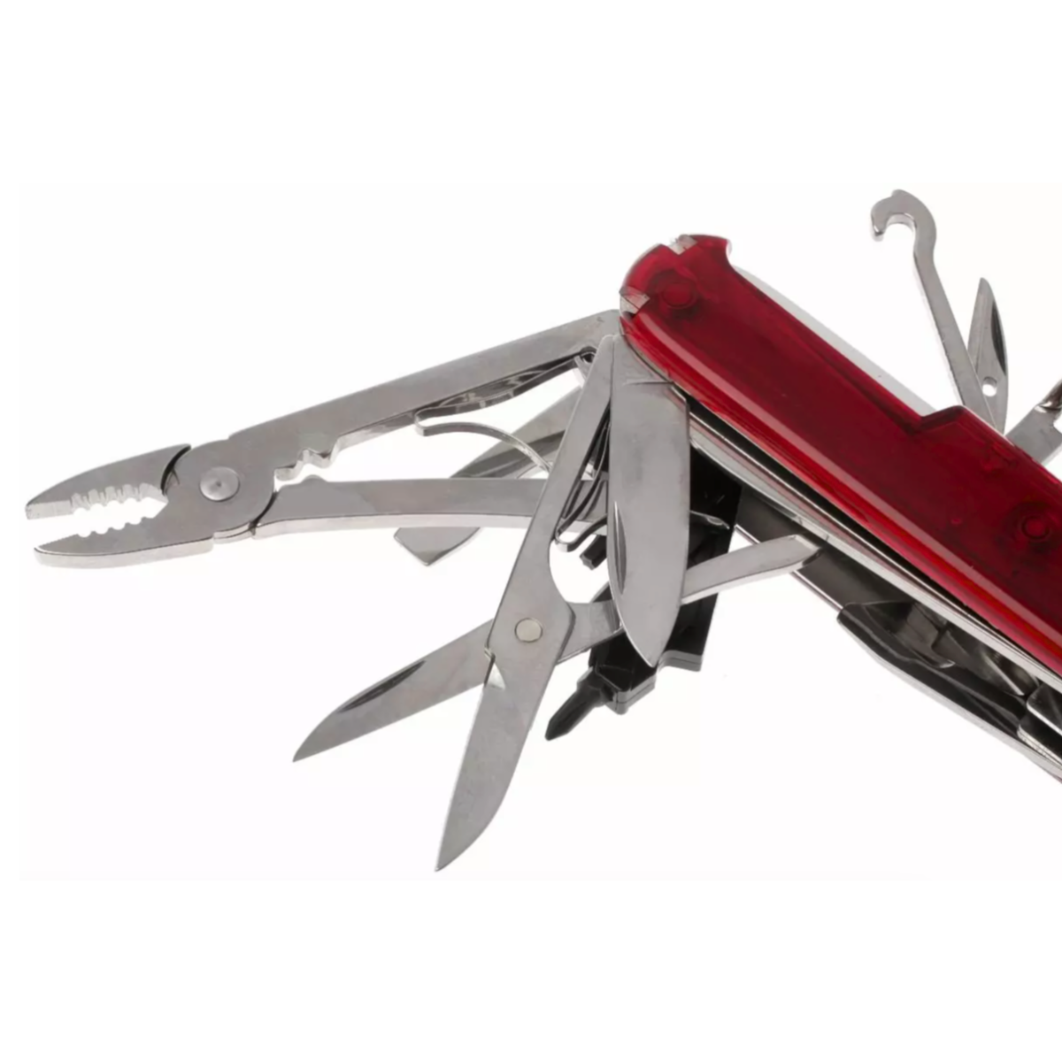 Navaja Cortapluma CyberTool Red Trans 1.7725.T / Color rojo-3