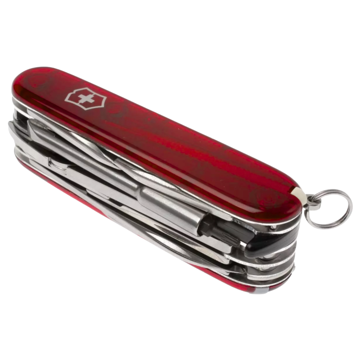Navaja Cortapluma CyberTool Red Trans 1.7725.T / Color rojo-4