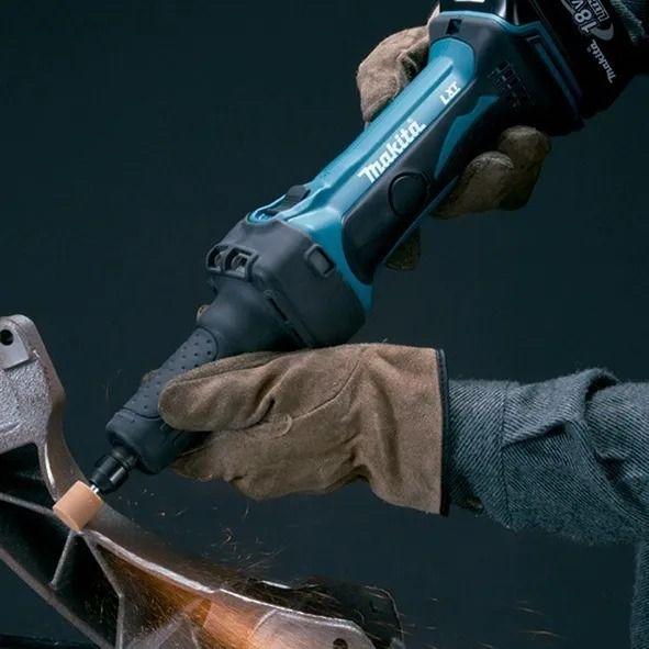 Rectificadora Inalam. 18v 1/4'' Makita DGD800z Sin Baterias-5