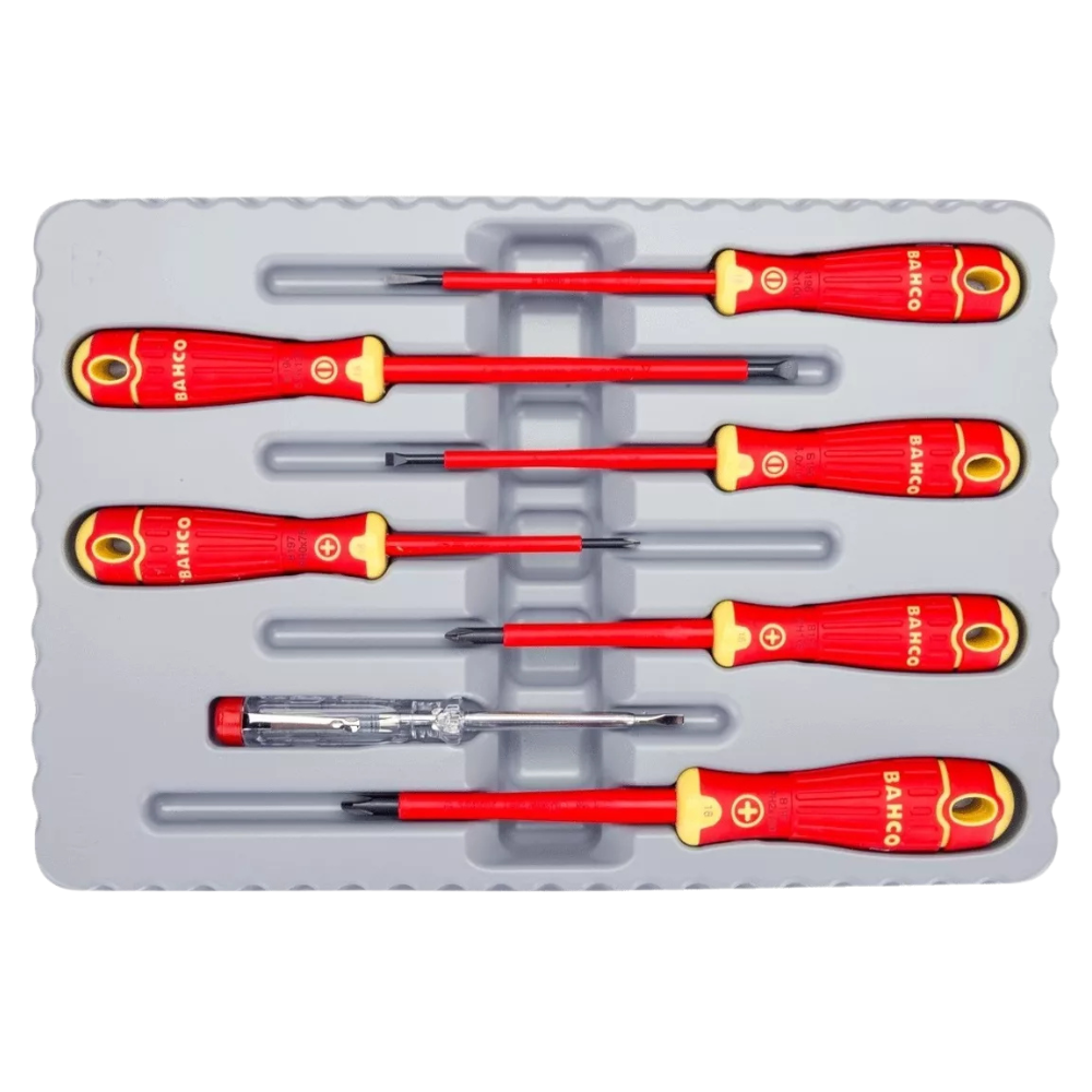 Set destornilladores aislado 7 piezas - B220.027-2