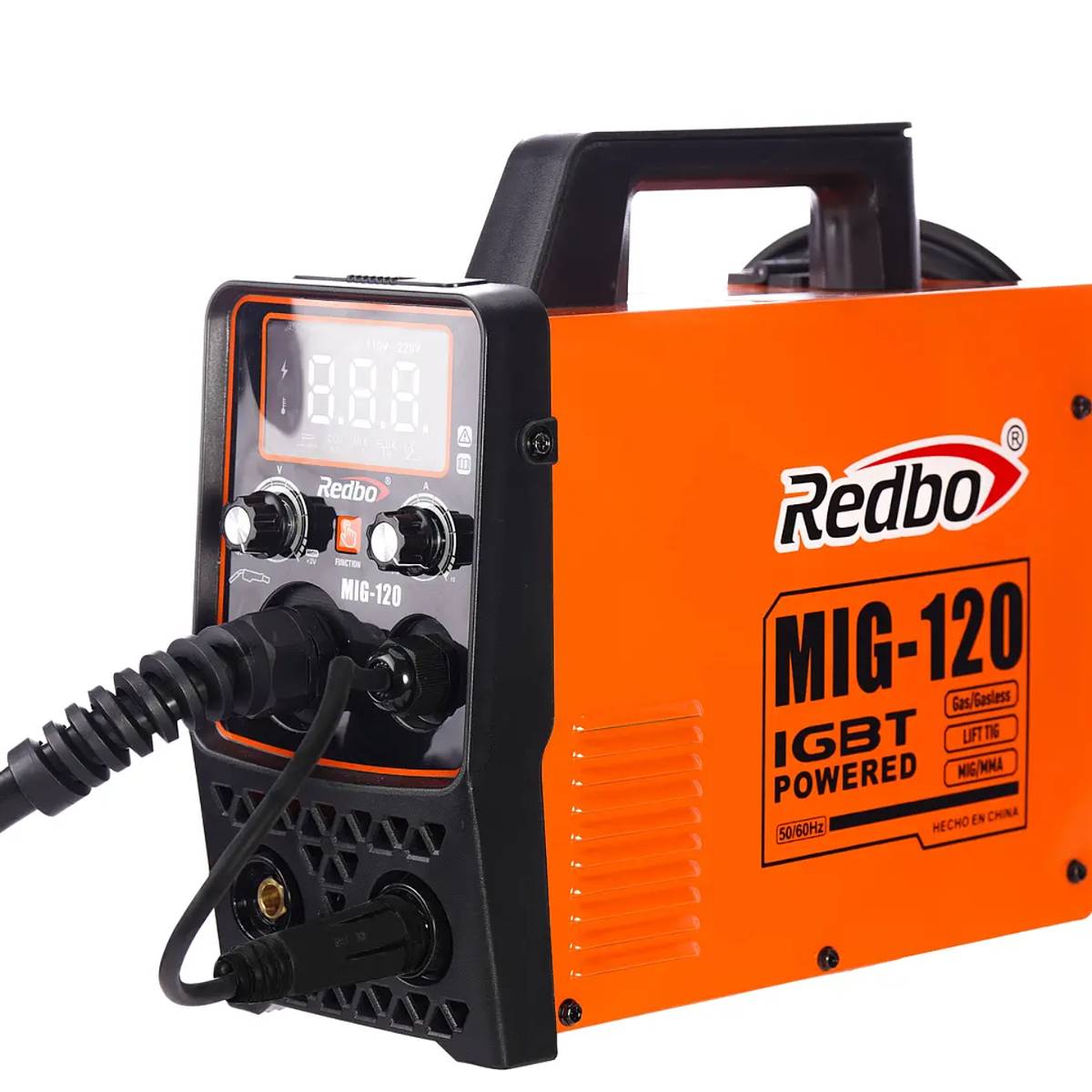 Soldadora Mig Inverter 3 En 1 ConGasSinGas Flux 120amp Redbo-3