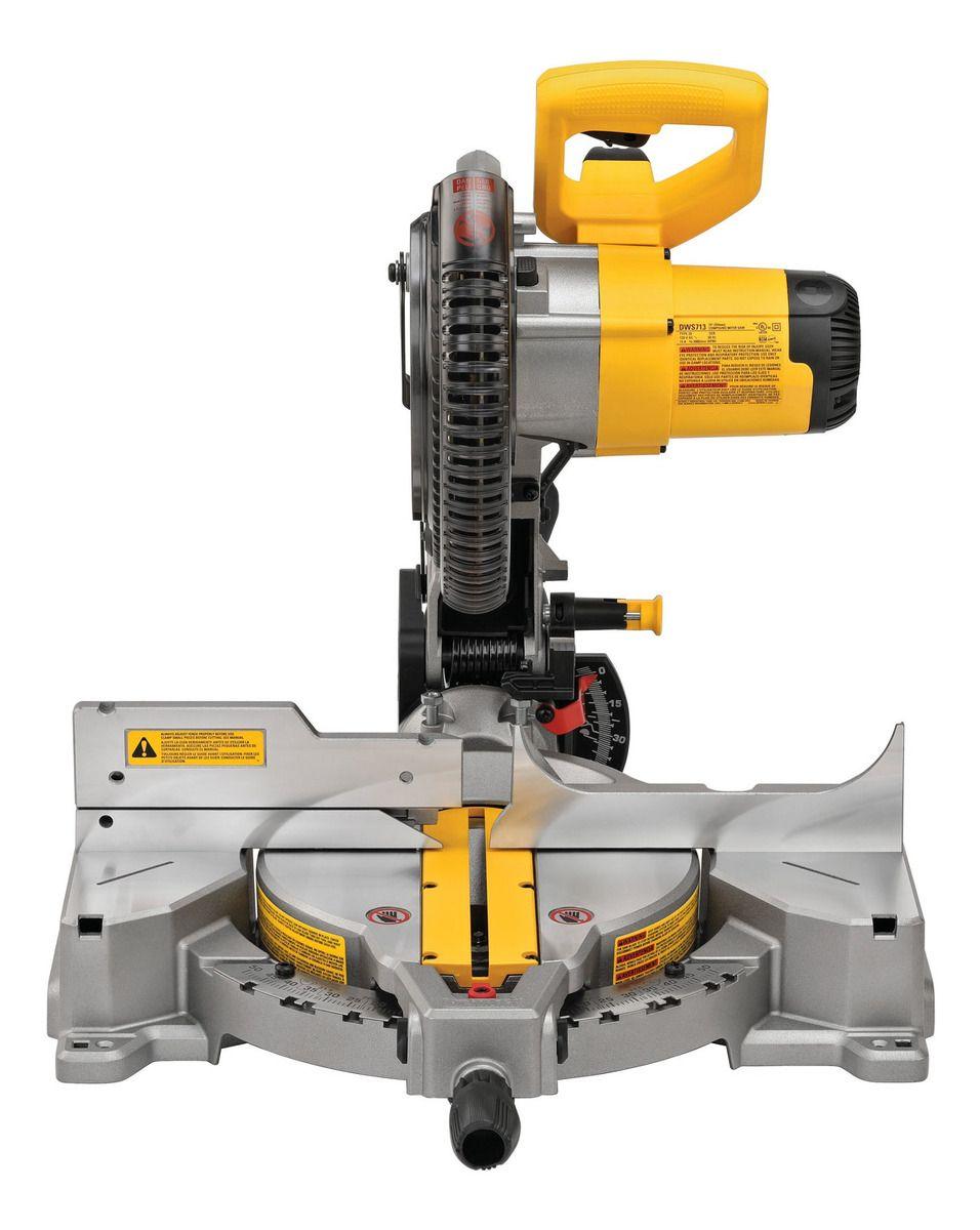 Sierra Ingleteadora Compuesta 10' 1600w Dewalt Dws713-b2-2