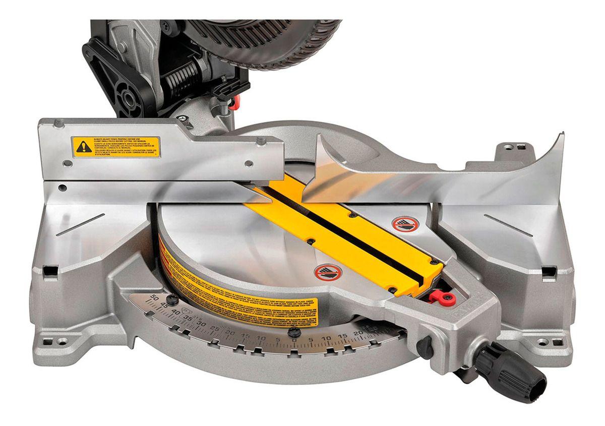 Sierra Ingleteadora Compuesta 10' 1600w Dewalt Dws713-b2-3