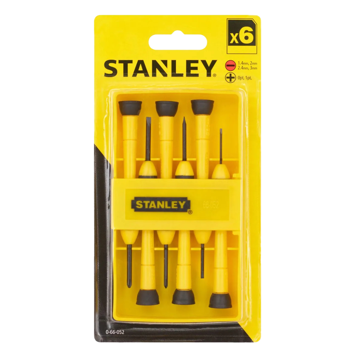 Juego De 6 Destornilladores De Precisión Stanley 66-052-3