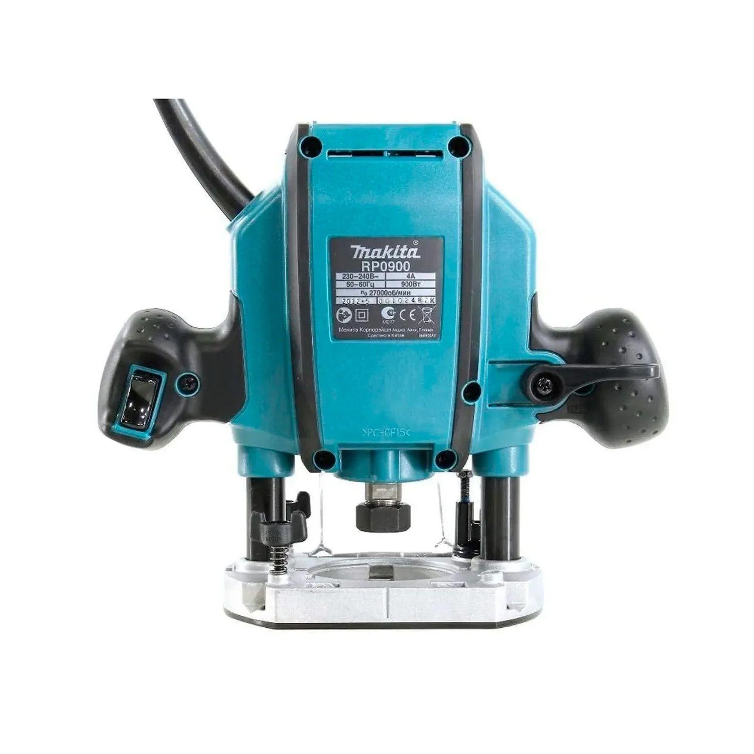 Fresadora Rebajadora 1/4'' 900w Makita Rp0900x3-2