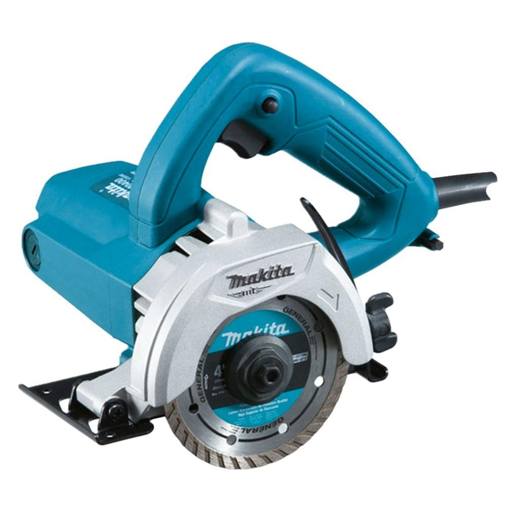 Sierra Mármol Húmedo Seco 110mm Makita M0400bc Sin Disco-7