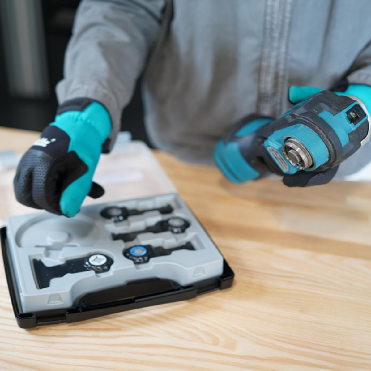 Set 5 Pza Multiherramienta Oscilante Starlock Makita E-24935-3