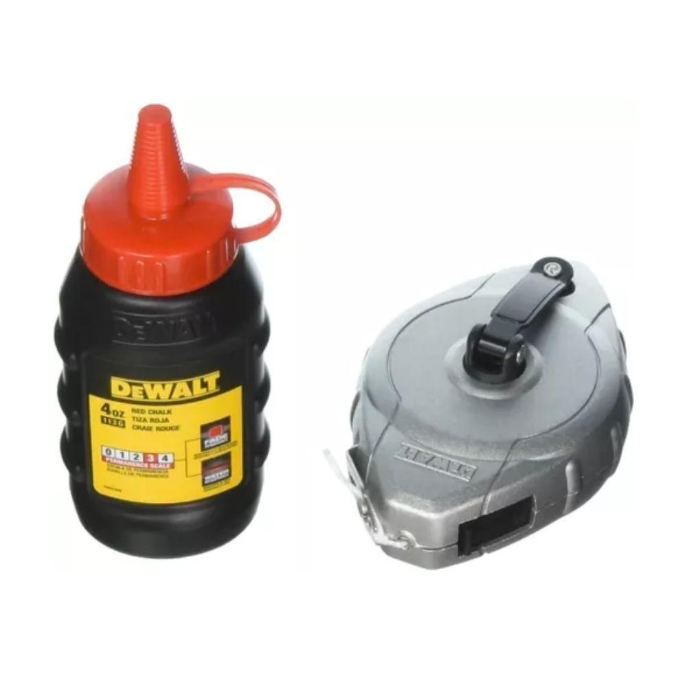 Tizador De Aluminio Fundido Con Tiza Roja Dewalt DWHT47255L-2