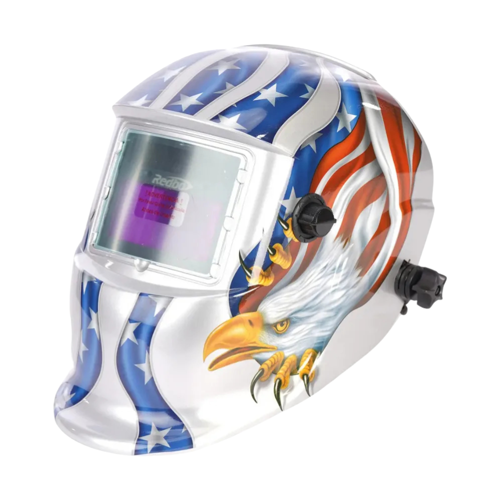 kit Soldadora Alpha 140A + Electrodo + Máscara Redbo RBLY93H-3