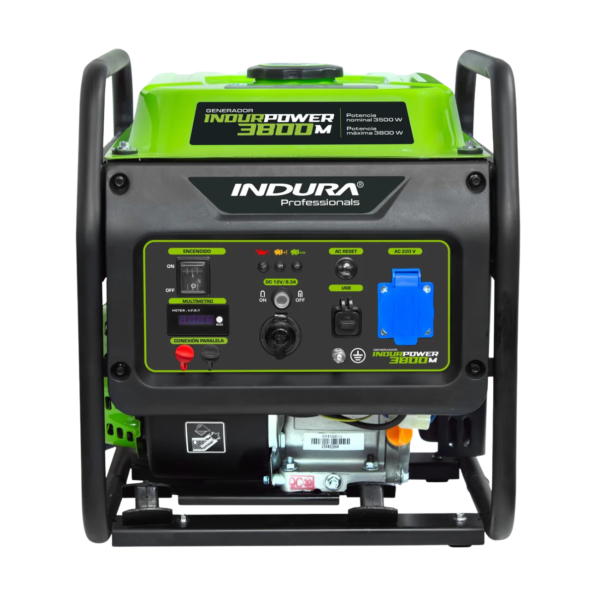 Generador Eléctrico Indura Gasolina 220V 3800m 3.8 Kw-1