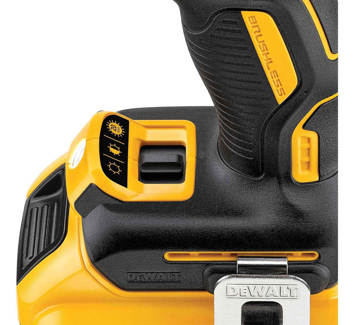 Taladro Percutor 20v Sin Carbones + 2 Bat Dewalt Dcd796d2-b2-3