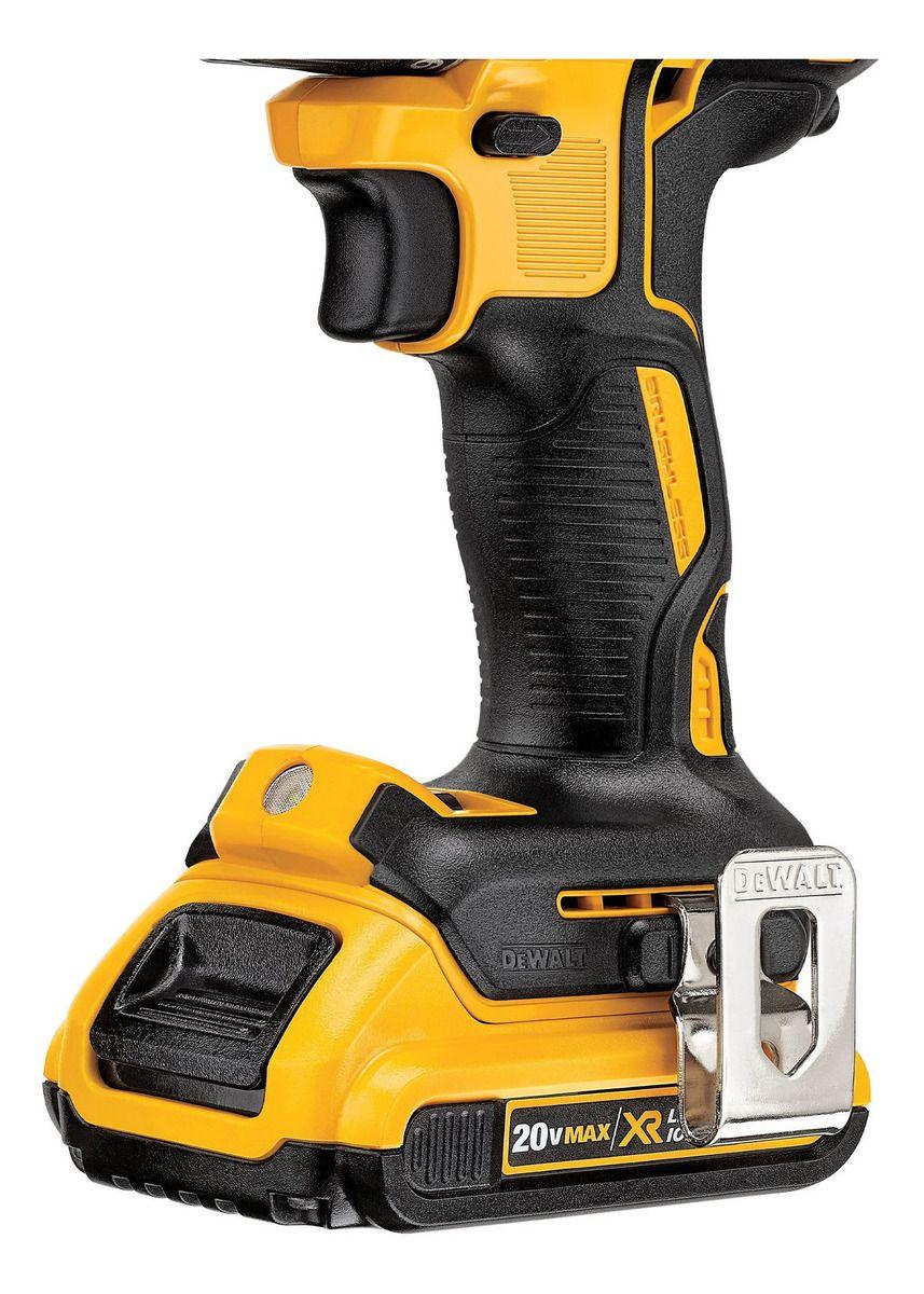 Taladro Percutor 20v Sin Carbones + 2 Bat Dewalt Dcd796d2-b2-5