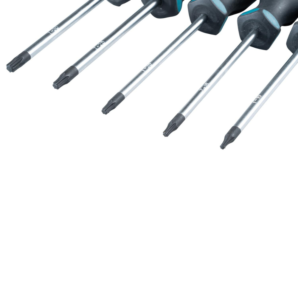 Set Destornilladores Makita TORX 5pcs T10,T15,T20,T25,T30-3