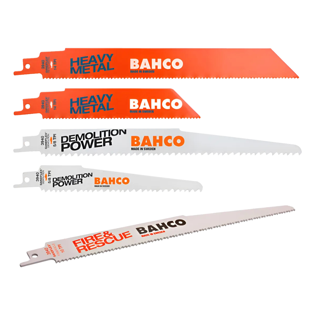 Set Hoja Sierras Sable Metal/Madera 5pzs Bahco 3940HDDSET5P-0