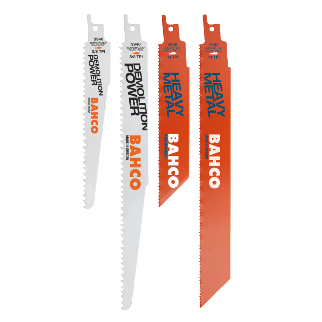 Set Hoja Sierras Sable Metal/Madera 5pzs Bahco 3940HDDSET5P-1