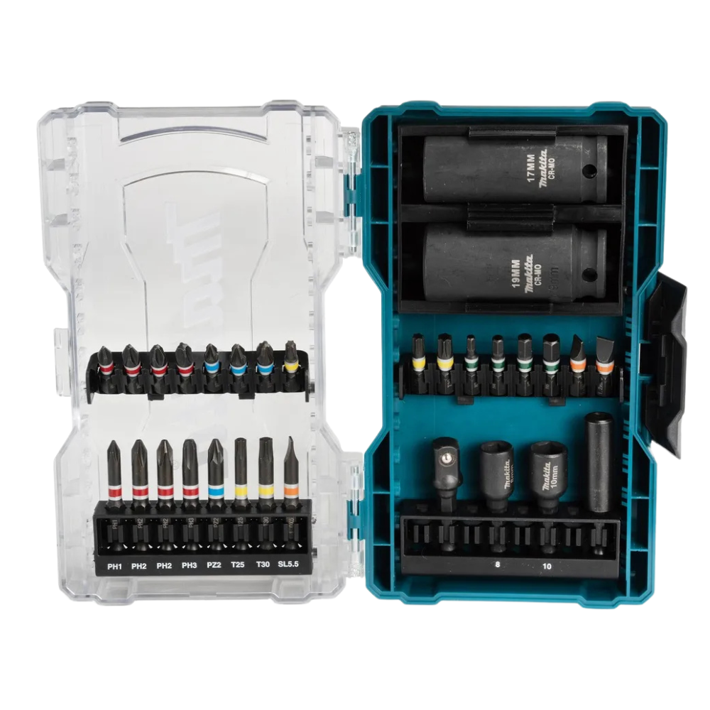 Set de puntas y vasos 30 pc E-07060 Makita-2