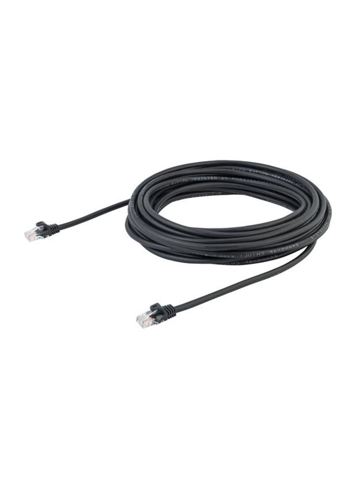 Cable de Red de 10m Negro Cat5e Ethernet RJ45 sin Enganches-2