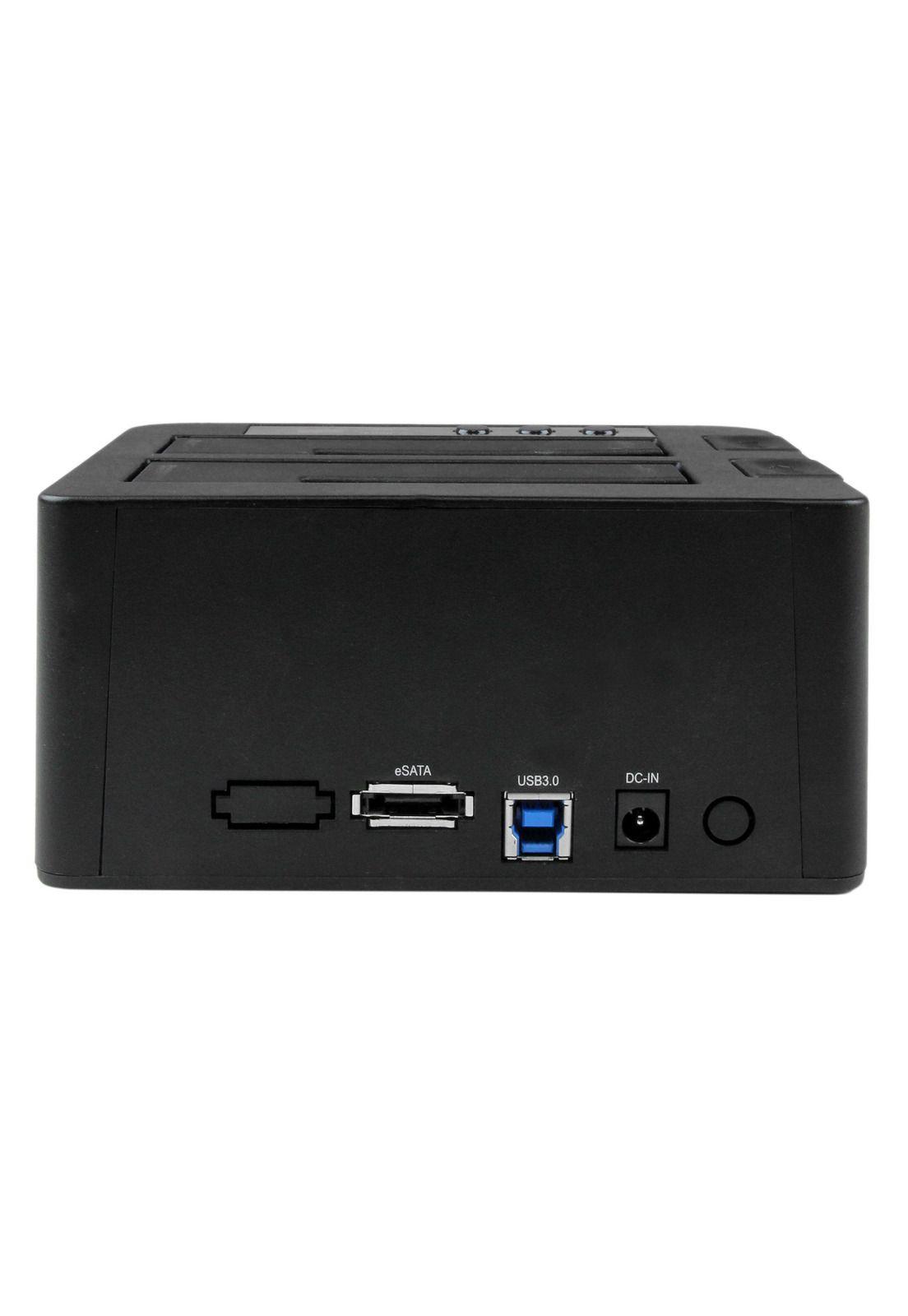 Base USB 3.0 y eSATA Copiadora de Unidades de Disco SATA-2