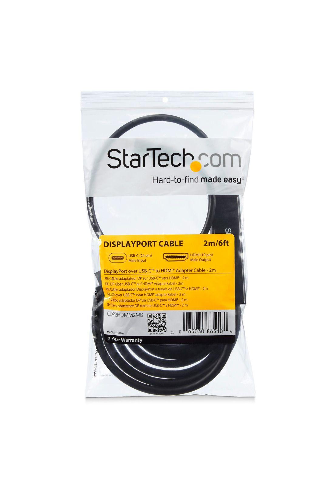 Cable Adaptador de 1m USB-C a HDMI 4K 30Hz StarTech-5