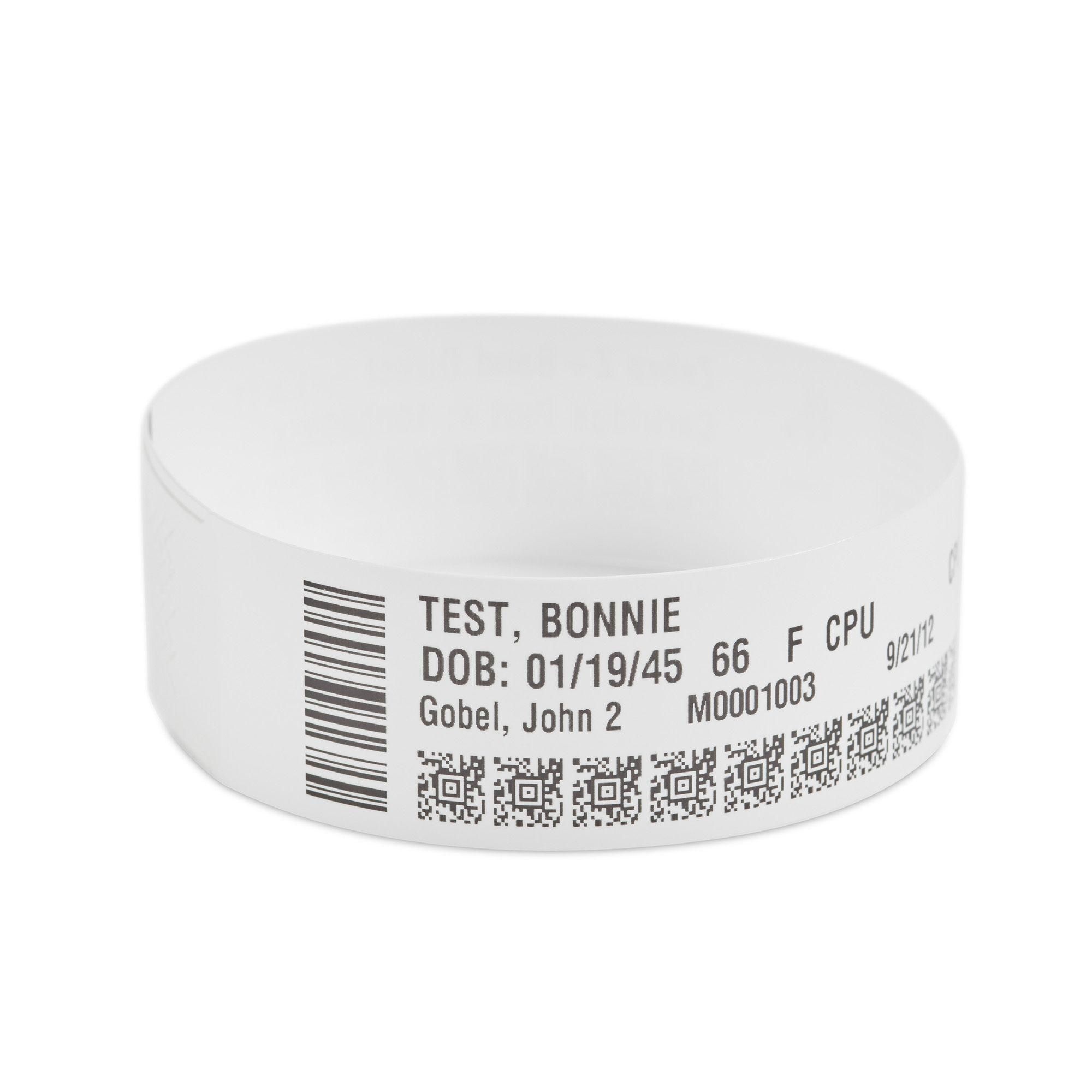 Cartucho De Brazaletes Zebra Z-band Direct Adultos 25x279mm-2