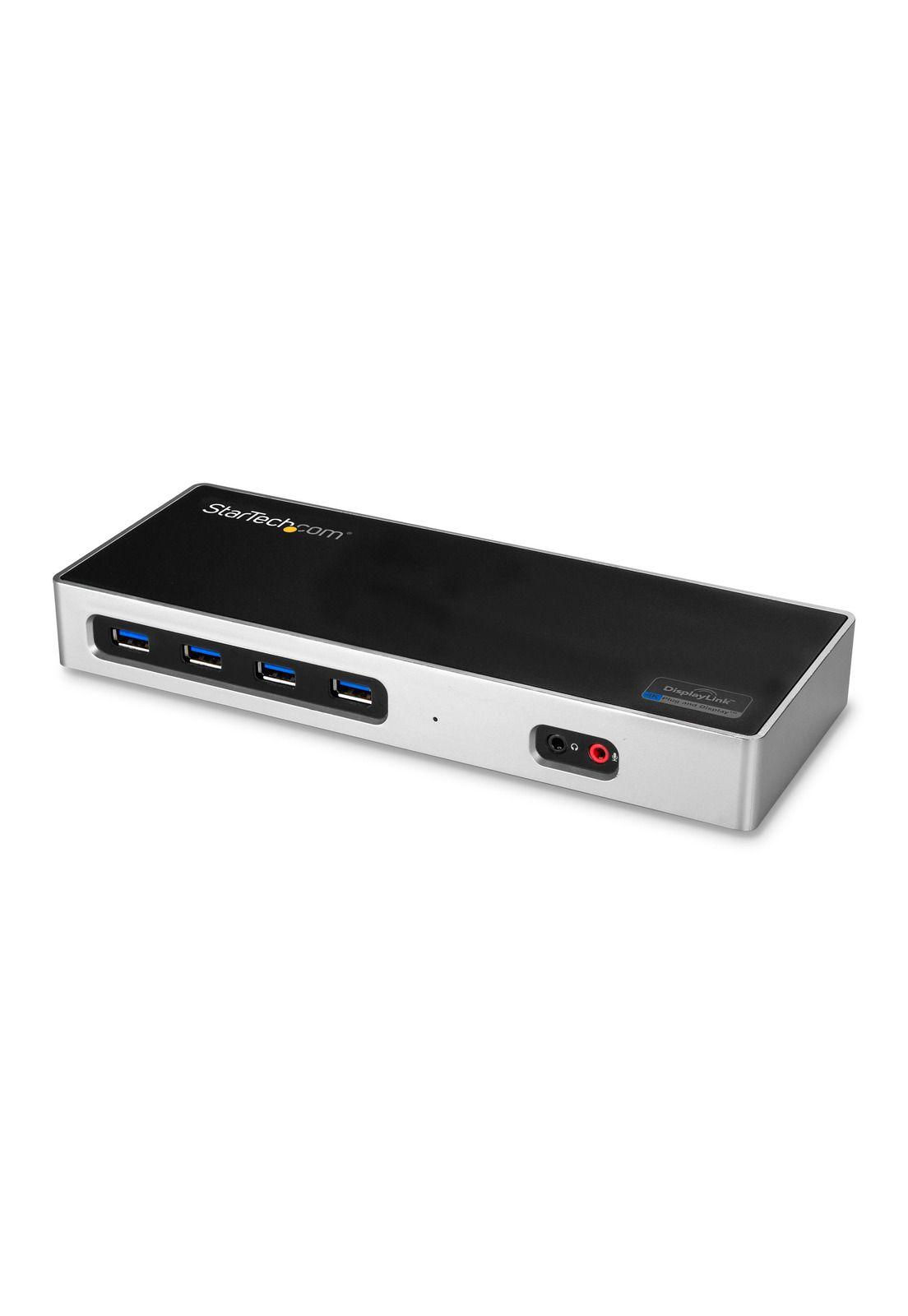 Docking Station Startech 4K 2 Monitores USB-C Displaylink-0