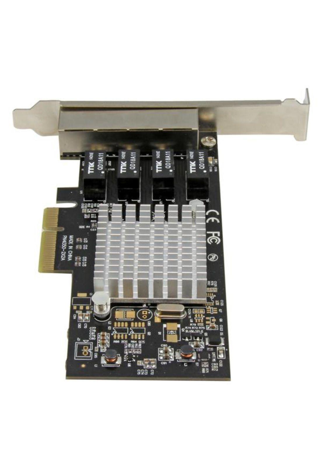 Tarjeta Red Ethernet Gigabit 4 Puertos RJ45 Chip Intel i350-1