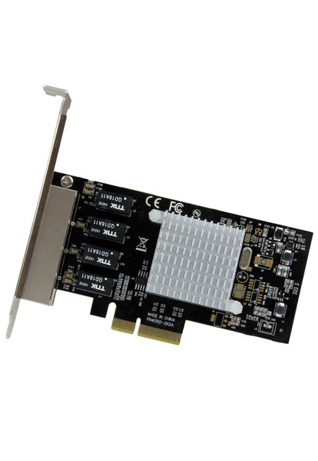 Tarjeta Red Ethernet Gigabit 4 Puertos RJ45 Chip Intel i350-3
