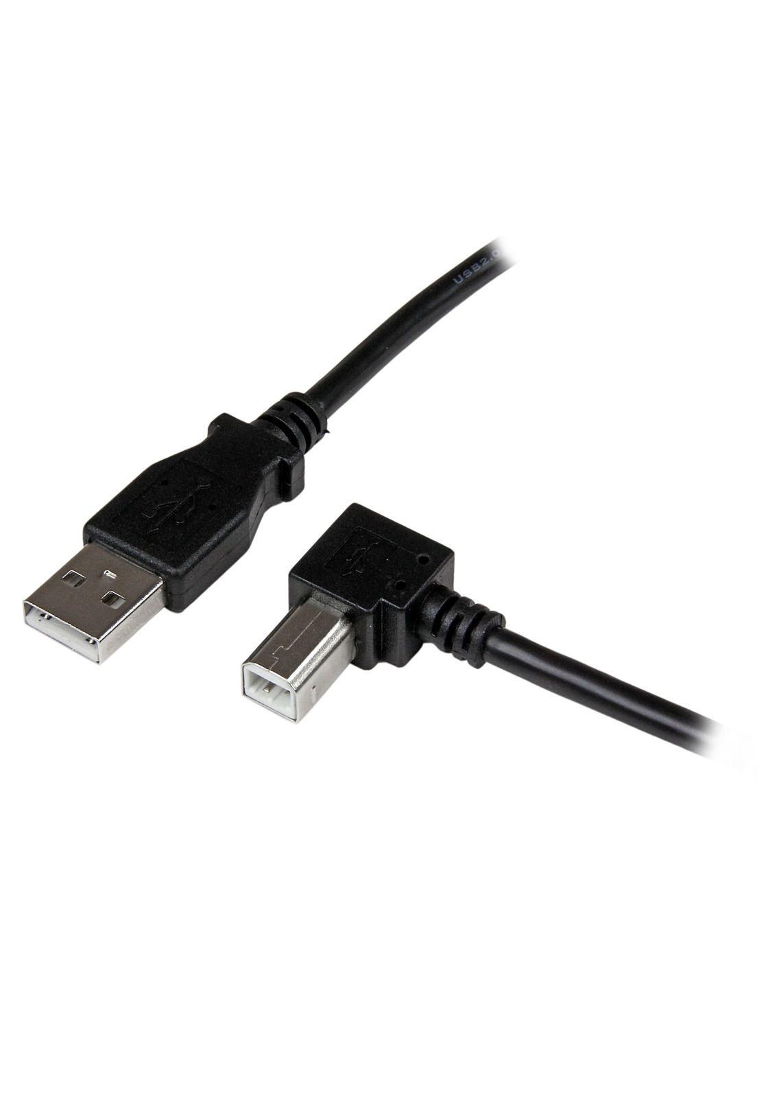 Cable USB para Impresora USB A a USB B Acodado 1m StarTech-0