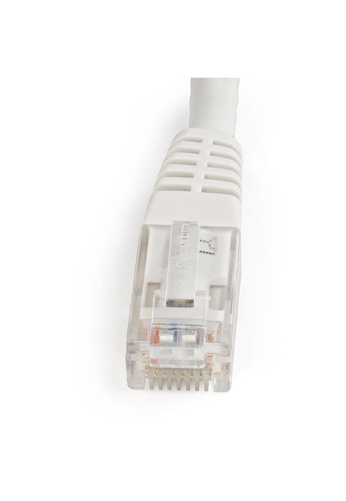 Cable 91cm Cat6 GbE ETL Moldeado Blanco-1