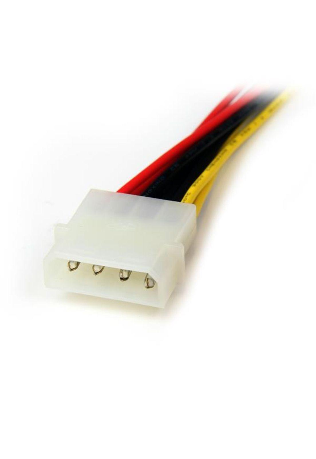 Adaptador Cable Divisor Molex 4 Pines LP4 a SATA x2 StarTech-1